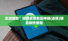 实测辅助”情怀棋牌开挂怎么使用的”开挂详细教程