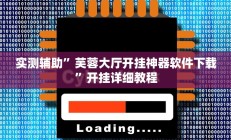 实测辅助”芙蓉大厅开挂神器软件下载”开挂详细教程