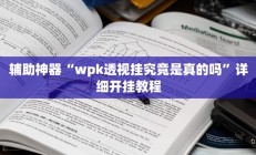 实测辅助”十三水可以开挂吗(透视)辅助软件教程