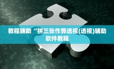 实测辅助”炫龙大厅开挂神器”开挂详细教程