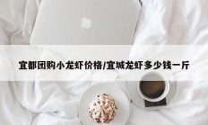 宜都团购小龙虾价格/宜城龙虾多少钱一斤