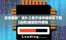 实测辅助”德扑之星开挂神器软件下载(透视)辅助软件教程