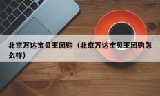 北京万达宝贝王团购（北京万达宝贝王团购怎么样）