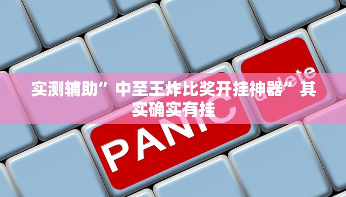 实测辅助”河洛杠次辅助挂”详细开挂教程